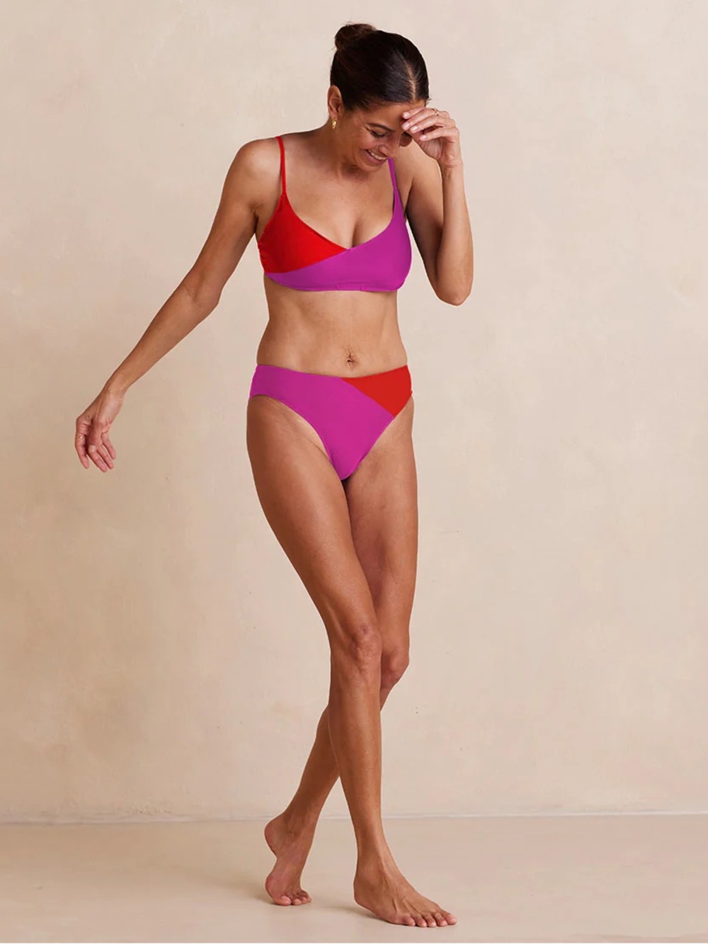 Summersalt Marina Diagonal Bikini Set NWR